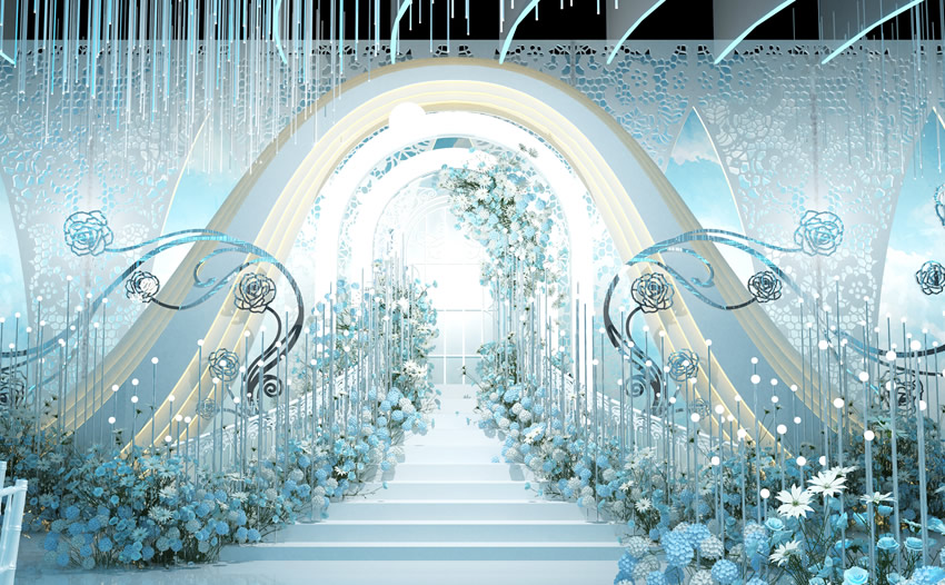 崇明釡香烙馍村水晶厅效果展示